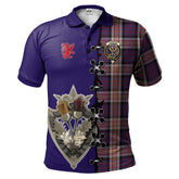 Clan Carnegie Tartan Polo Shirt - Lion Rampant And Celtic Thistle Style QD99 Carnegie Tartan Tartan Polo